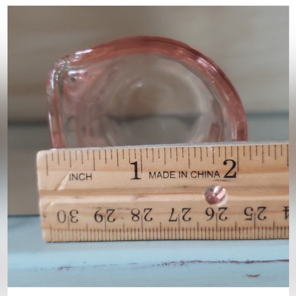 Vintage in box, Mosser Glass Jennifer #11 pink glass mini pitcher & tumblers - Picture 6 of 8